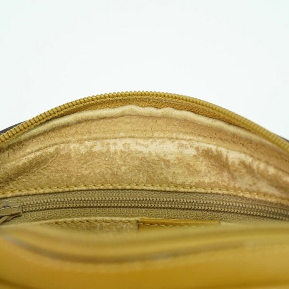 GUCCI Micro GG Canvas Shoulder Crossbody Bag Brown Gold - Picture 3 of 10